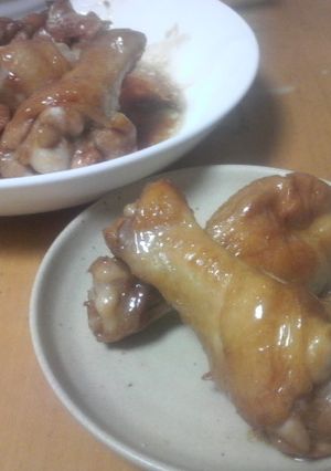 簡単☆鶏手羽元の照り煮-レシピのメイン写真