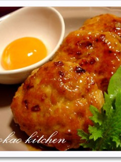 歯ごたえ抜群!軟骨入り鶏つくねの照り焼き-レシピのメイン写真