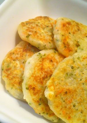 ☆離乳食中期〜じゃが豆腐おやき☆-レシピのメイン写真