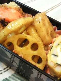 お弁当に☆れんこんのカレーきんぴら-レシピのメイン写真
