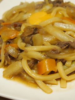 すき焼き風うどん-レシピのメイン写真