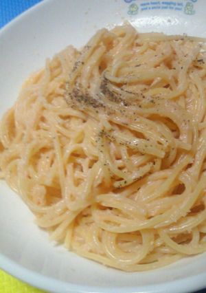 簡単☆料理屋店長の明太子クリームパスタ-レシピのメイン写真
