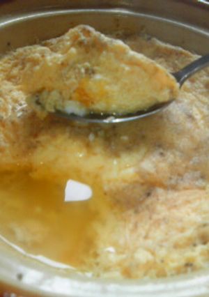 一人土鍋で簡単♪明石焼き風玉子☆-レシピのメイン写真