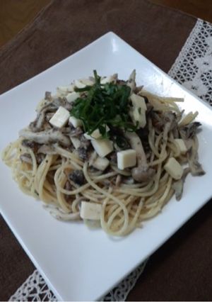 オイルサーディンときのこのウマ！パスタ♪-レシピのメイン写真