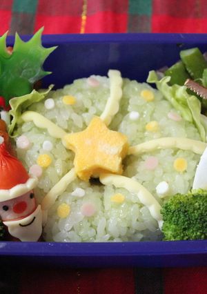 キャラ弁　クリスマス☆２-レシピのメイン写真