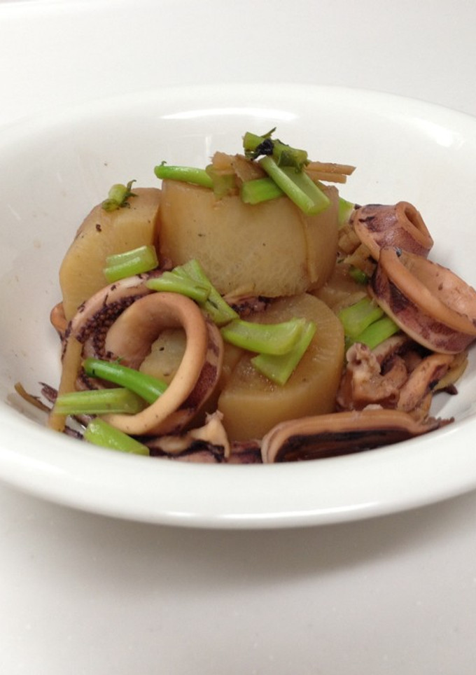 イカと大根の煮物-レシピのメイン写真