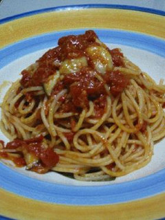 にんにくとトマトのパスタ-レシピのメイン写真