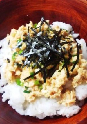 ツナ缶の油活用!卵ご飯-レシピのメイン写真