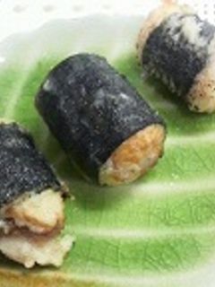 鶏ささみの梅カツオはさみ揚げ-レシピのメイン写真