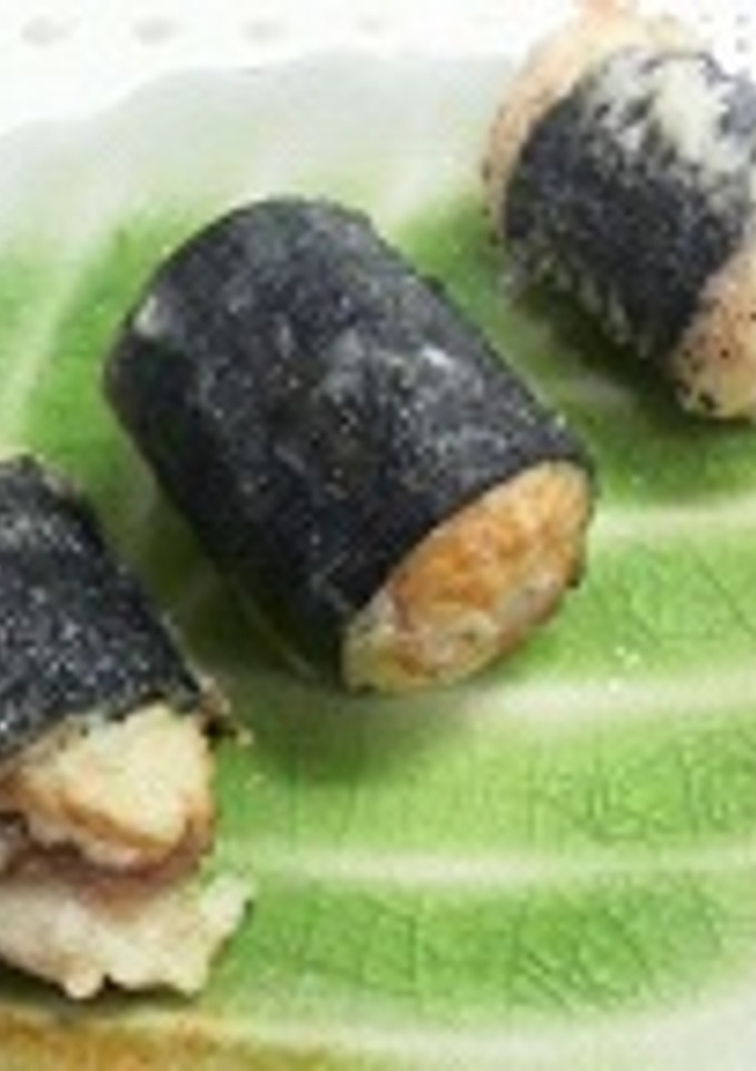 鶏ささみの梅カツオはさみ揚げ-レシピのメイン写真
