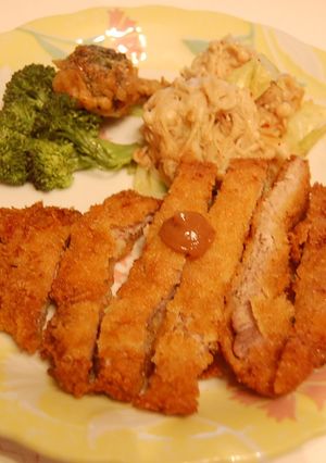 梅肉で☆あっさり和ヘルシー京風トンカツ☆-レシピのメイン写真