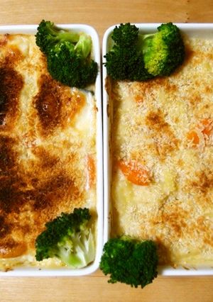 マクロビ豆乳グラタン☆肉食派と両立レシピ-レシピのメイン写真