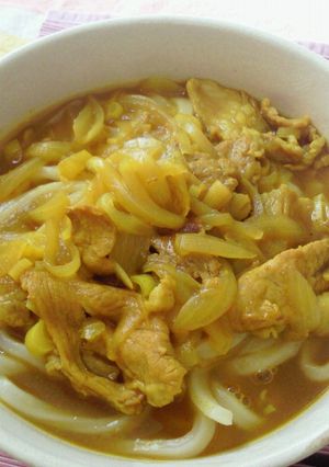 おでんの煮汁でカレーうどん-レシピのメイン写真
