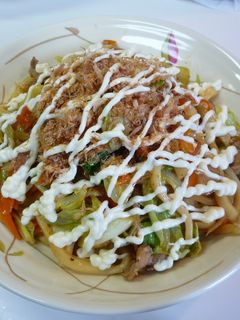 マヨたっぷり焼きうどん☆-レシピのメイン写真