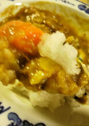 ☆おろしのっけカレーライス☆-レシピのメイン写真
