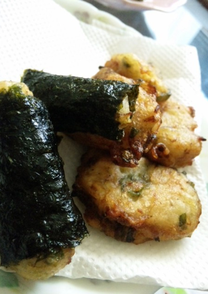 ねばねば三昧 長芋おくら揚げ-レシピのメイン写真