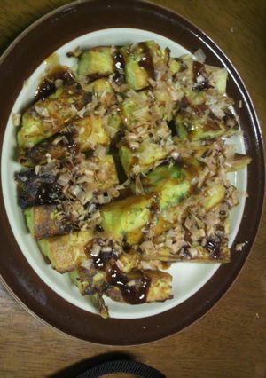 ☆残ったお好み焼きでリメイクおつまみ☆-レシピのメイン写真