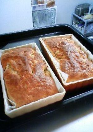 ホットケーキミックスでバナナケーキ-レシピのメイン写真