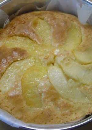 ホットケーキミックスで作るリンゴケーキ-レシピのメイン写真