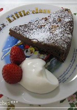 材料二つだけ☆ガトーショコラ-レシピのメイン写真