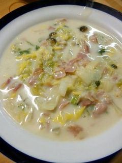 白菜とベーコンのクリーム煮-レシピのメイン写真