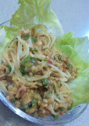 納豆パスタサラダ-レシピのメイン写真