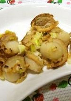 ☆ベビーホタテの味噌バター焼き☆-レシピのメイン写真