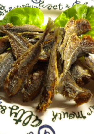 小鯵の干物の素揚げ-レシピのメイン写真