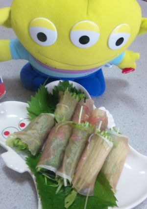 水菜の生ハム巻き-レシピのメイン写真