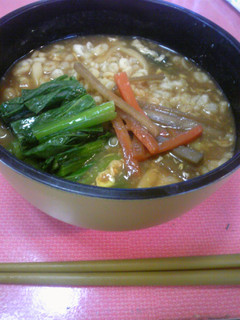 とろ〜り♪カレーきんぴらうどん-レシピのメイン写真