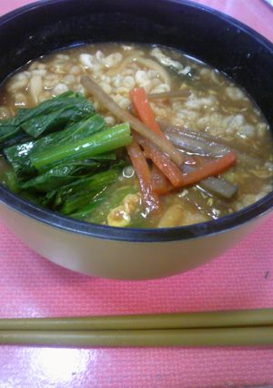 とろ〜り♪カレーきんぴらうどん-レシピのメイン写真