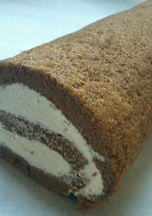ｸﾘｽﾏｽは簡単ﾃｨﾗﾐｽﾛｰﾙｹｰｷ-レシピのメイン写真