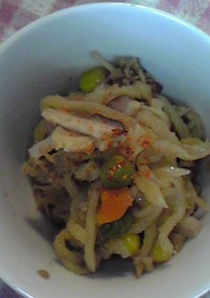 切り干し大根の煮物withシーチキン-レシピのメイン写真