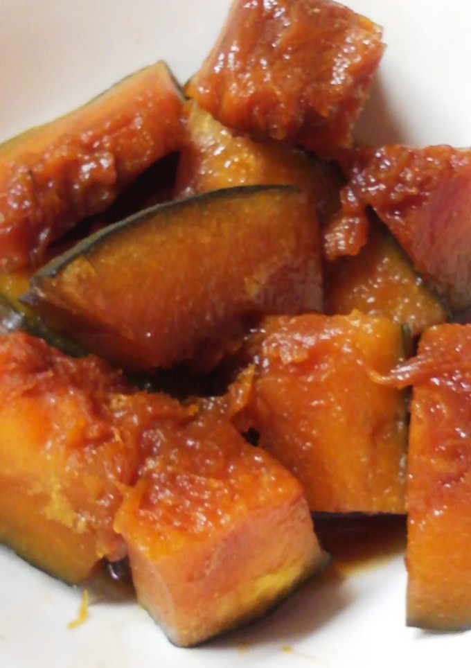我が家のかぼちゃの煮物-レシピのメイン写真