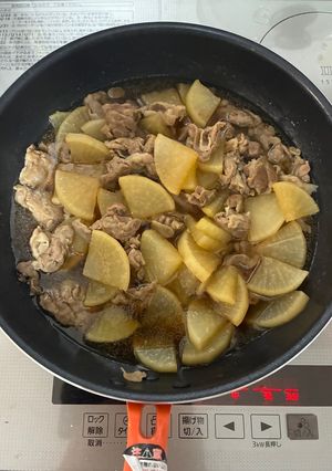 簡単我家の豚バラ大根-レシピのメイン写真