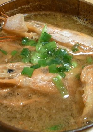 身よりおいしい!?エビ殻のお味噌汁-レシピのメイン写真