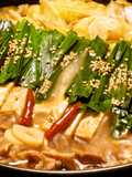 ★博多名物★あっさり醤油味のモツ鍋♪
