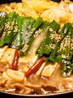 ★博多名物★あっさり醤油味のモツ鍋♪-レシピのメイン写真