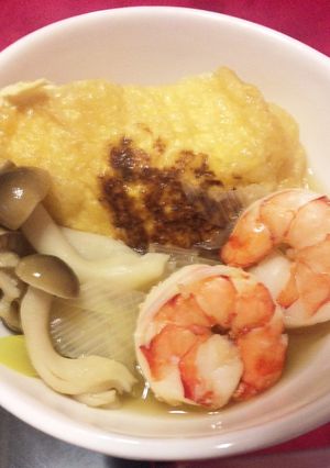 餅巾着の煮物♪-レシピのメイン写真