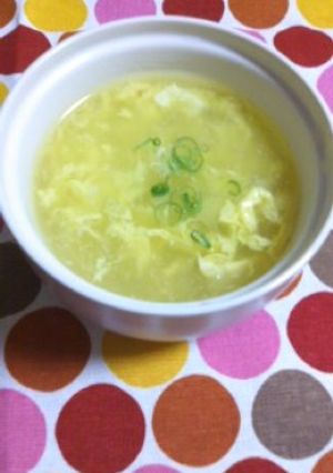 ふっわふわ玉子の中華スープ-レシピのメイン写真