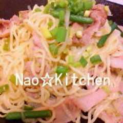 รูปของ 絶品!!早ウマ!!うちのねぎ塩焼きそば☆