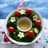 クリスマス☆リースサラダ