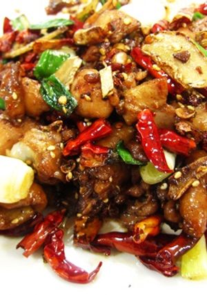 四川料理の定番、激辛、辣子鶏!!-レシピのメイン写真