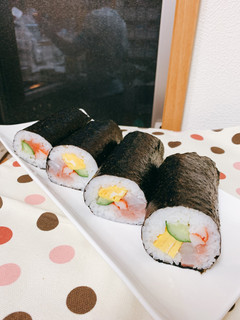 我が家の恵方巻き♡-レシピのメイン写真