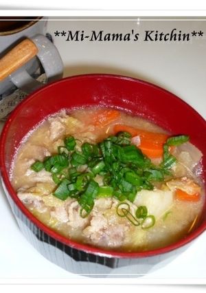 我が家の豚汁♪-レシピのメイン写真