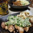 鶏もも肉のネギ塩のせ
