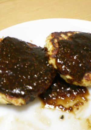 FPで簡単!鶏と豆腐ハンバーグ-レシピのメイン写真
