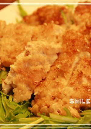 ごま醤油チキンカツ-レシピのメイン写真