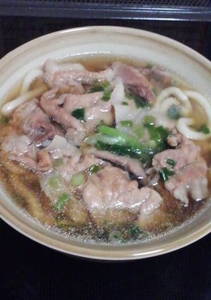 肉うどん-レシピのメイン写真