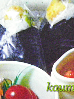 エビフライからしマヨおにぎり!-レシピのメイン写真
